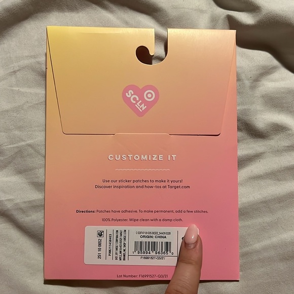 Stoney Clover Lane x Target NWT Letter “D” Patch‎ - Picture 4 of 5